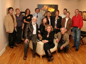 Foto de grup dels artistes participants en l'edició 2008
