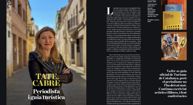 &nbsp; Descarrega l’entrevista en PDF aquí: TATE CABRÉ-pdf