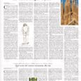 &nbsp; A l’article, la Sagrada Família s’explica i es descriu per al públic italià que no la coneix com una de les obres arquitectòniques més singulars del món. Més enllà [&hellip;]