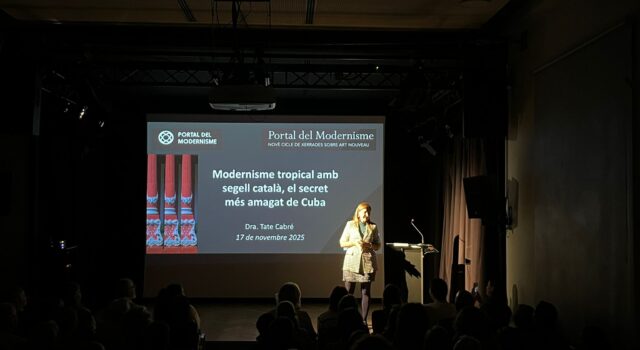El passat 17 de novembre, la periodista Tate Cabré va impartir una conferència sota el títol “Modernisme tropical amb segell català, el secret més amagat de Cuba” al Centre Cultural […]
