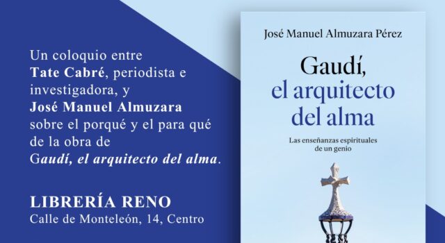 La llibreria Reno, al barri de Chamberí de Madrid, va acollir el dijous 21 de maig la presentació del llibre de José Manuel Almuzara, “Gaudí, el arquitecto del alma”. La [&hellip;]